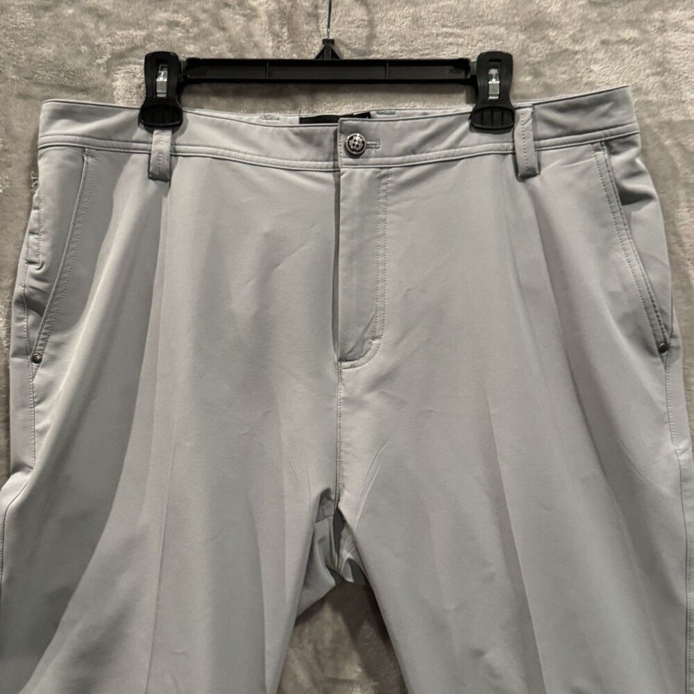 Sligo Mens Golf Shorts Lightweight Casual Gray Size 36 Performance Preppy - Picture 4 of 9